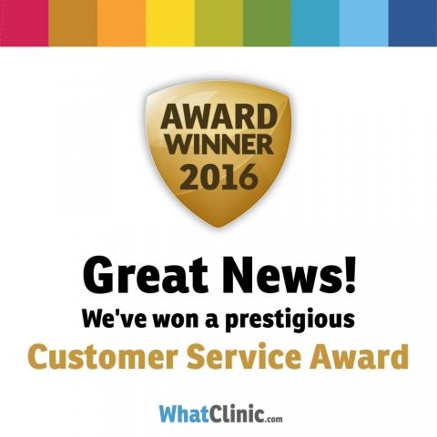 Customer service award